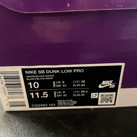 Nike Sb dunk low white gum - Picture 6 of 7